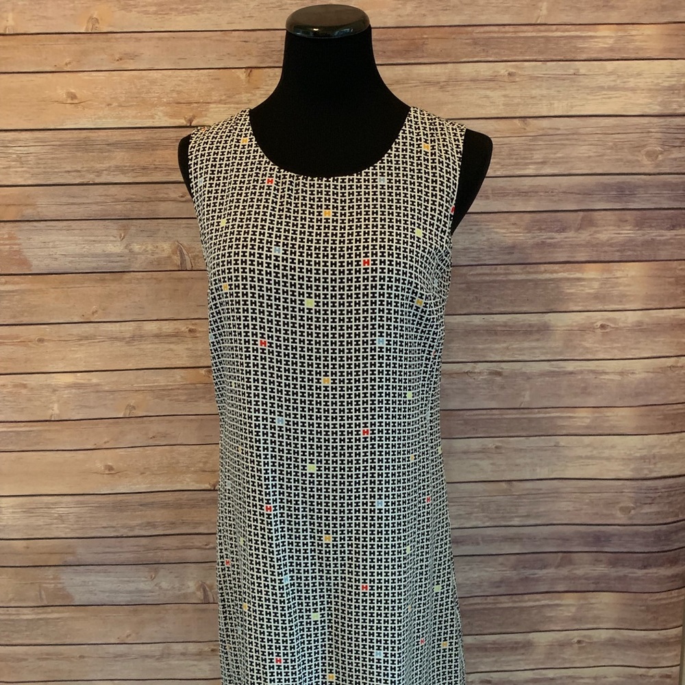 Halston silk dress